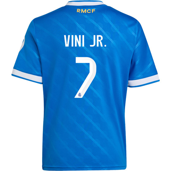 adidas Real Madrid 3rd Shirt Vinicius Jr. 7 Kids