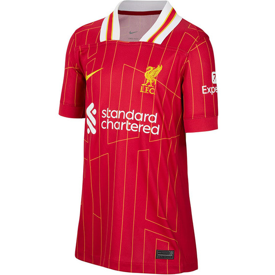 Nike Liverpool Thuis Shirt Salah 11 Kids PL Badge