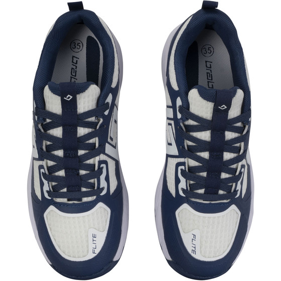Brabo Shoe Tribute Marineblau/Weiß + Slides