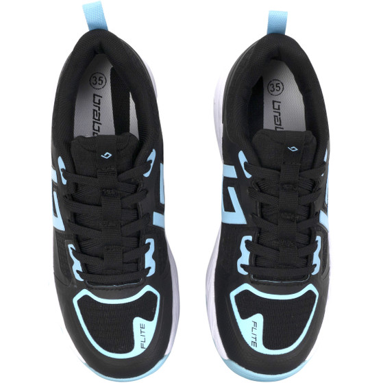Brabo Shoe Tribute Schwarz/Hellblau + Slides