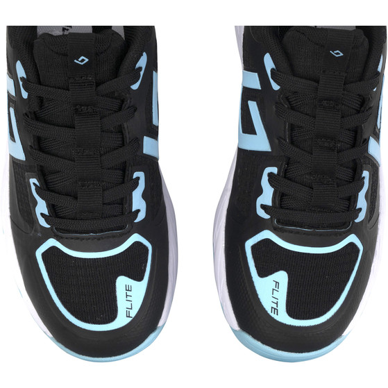 Brabo Shoe Tribute Schwarz/Hellblau + Slides