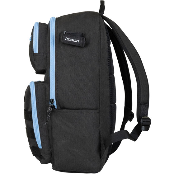 Rucksack Traditional Schwarz/Arg. Blau
