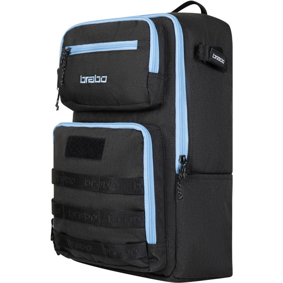Rucksack Traditional Schwarz/Arg. Blau