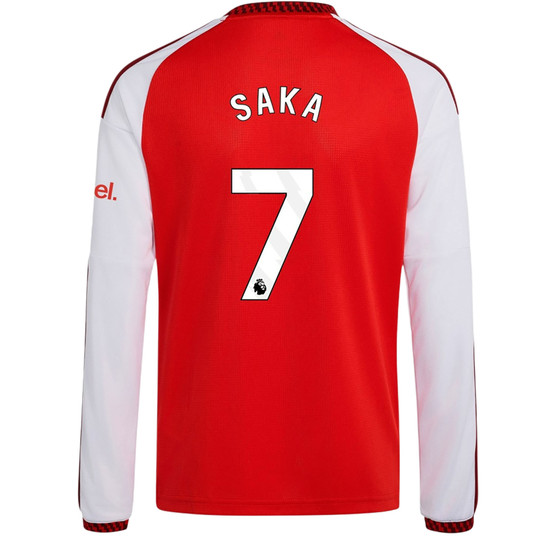 adidas Arsenal Thuis Shirt Longsleeve Saka 7 Kids - PassaSports.com
