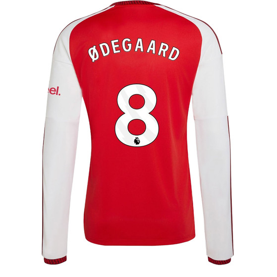 adidas Arsenal Home Shirt Longsleeve Ødegaard 8 - PassaSports.com