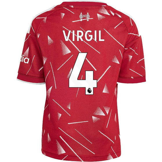 adidas Liverpool Thuis Shirt Virgil 4 Kids