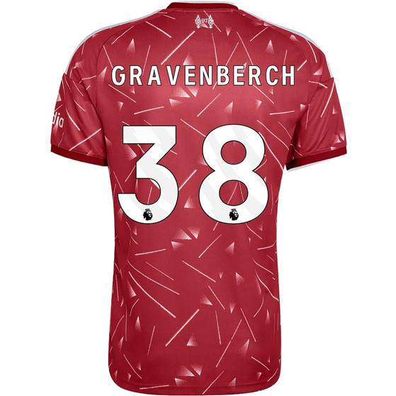 adidas Liverpool Thuis Shirt Gravenberch 38