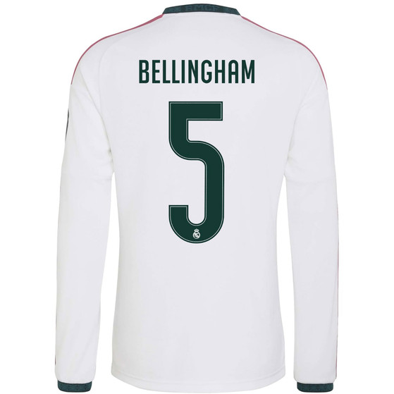 adidas Real Madrid Thuis Shirt Lang Bellingham 5