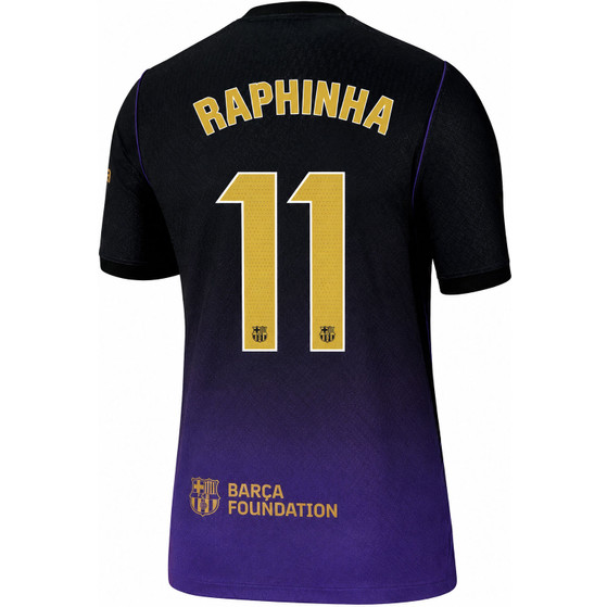 Nike FC Barcelona Match Away Shirt Raphinha 11 - PassaSports.com