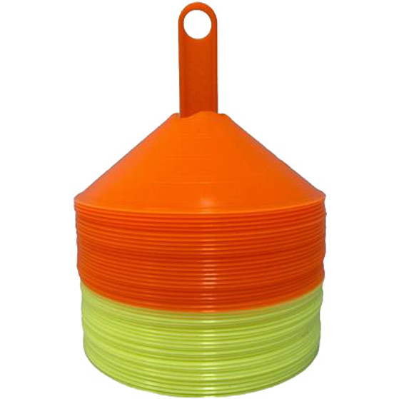 Afbakenbollen Soft Plastic Oranje 10 st.