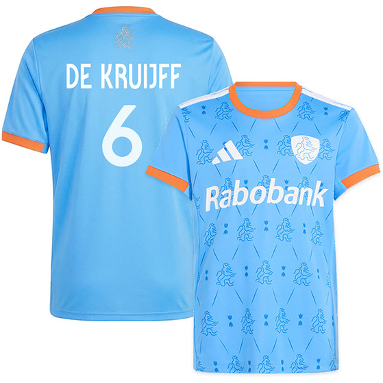 adidas KNHB Shirt Uit Junior DE KRUIJFF 6