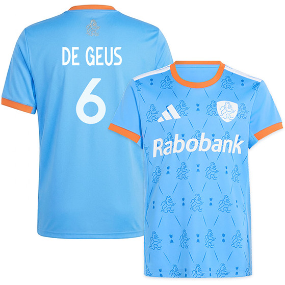 adidas KNHB Shirt Uit Junior DE GEUS 6