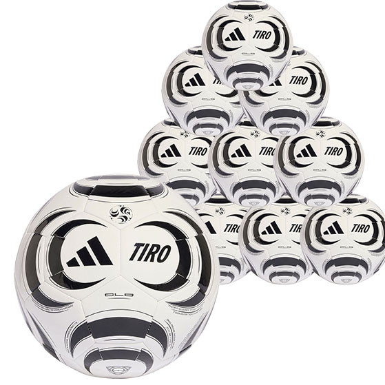 Ballenset adidas Tiro Club - Maat 4 - 10 stuks