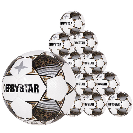 Derbystar Classic TT II Soccer Ball, Size 5, 25 pieces