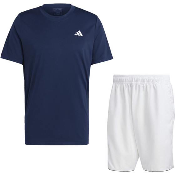 adidas Club Tee 9 Inch Set Heren
