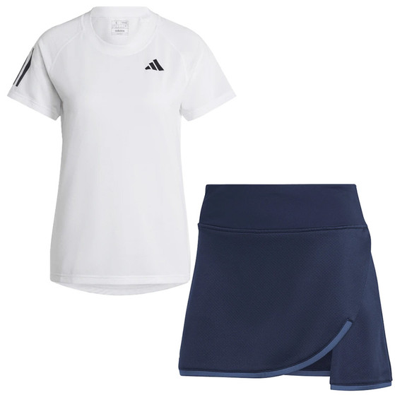 adidas Club Tee Skirt Set Damen
