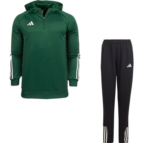 adidas Tiro 23 Competition Hooded Tracksuit Barn

