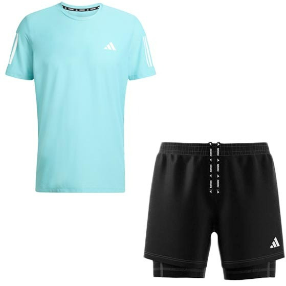 adidas OTR Tee 2in1 Short Set Herren