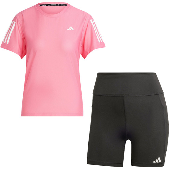 adidas OTR Tee kurze Leggings Set Damen