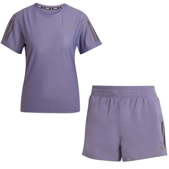 adidas OTR Tee Short Set Dames