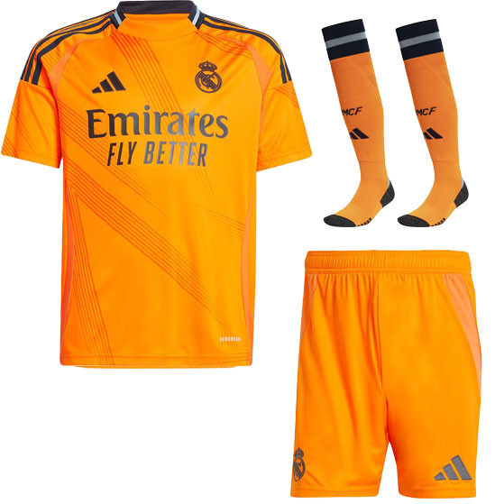 adidas Real Madrid Borta Fotboll kit Barn
