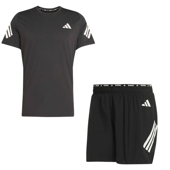 adidas adi365 Shirt 2in1 Shorts Set Herren