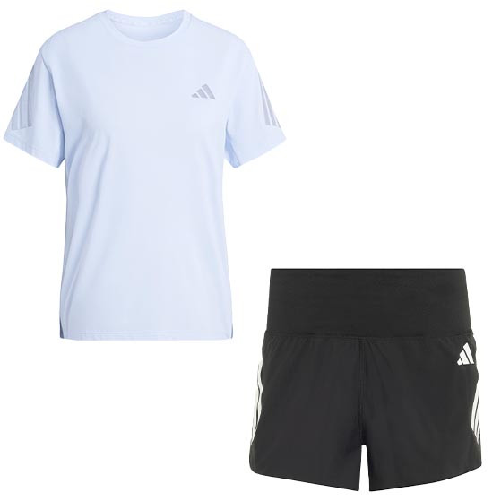 adidas adi365 Shirt 3'' Short Set Dames