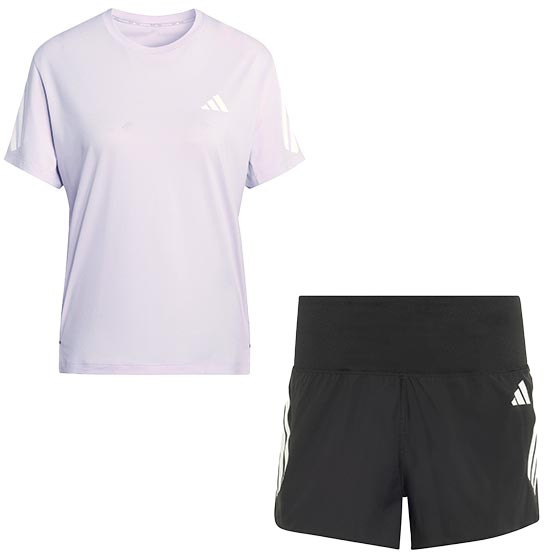 adidas adi365 Shirt 3'' Short Set Dames