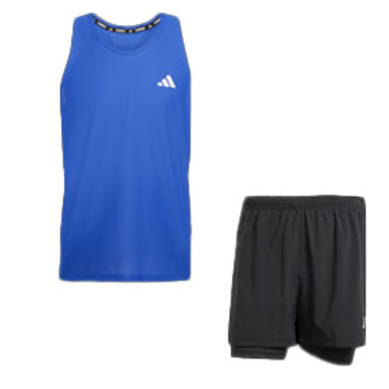 adidas OTR Singlet 2in1 Shorts Set Herr
