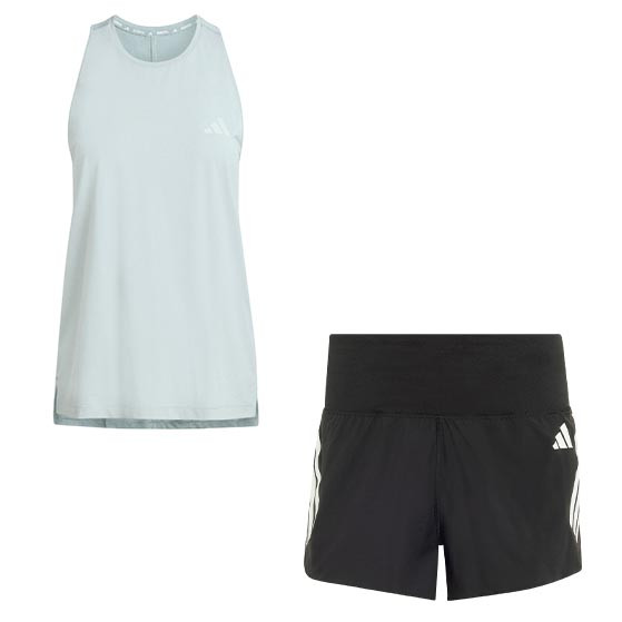 adidas adi365 Singlet 4'' Shorts Set Damen