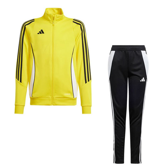 Geel adidas pak store