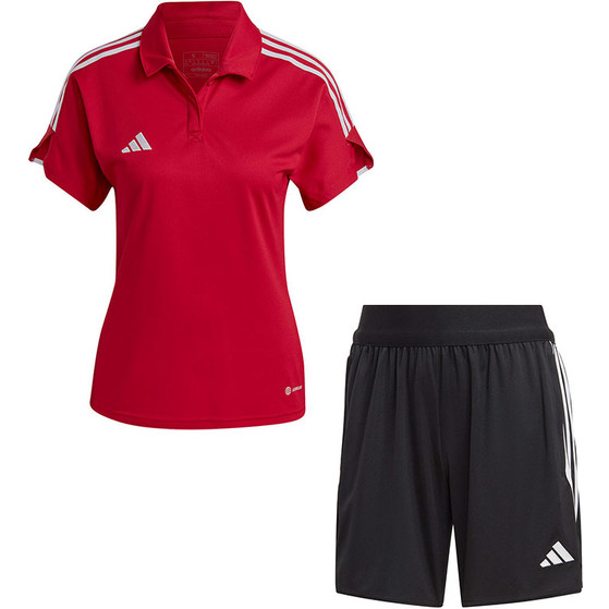 adidas Tiro 23 League Polo Trainingsset Dames