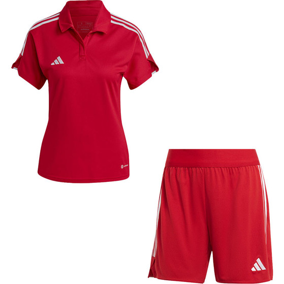 adidas Tiro 23 League Polo Trainingsset Dames
