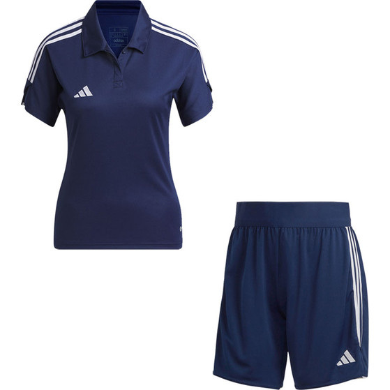 adidas Tiro 23 League Polo Trainingsset Dames
