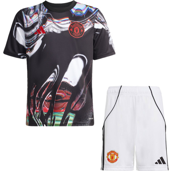 adidas Manchester United Pre-Match Trainingsset Kids 2025/2026