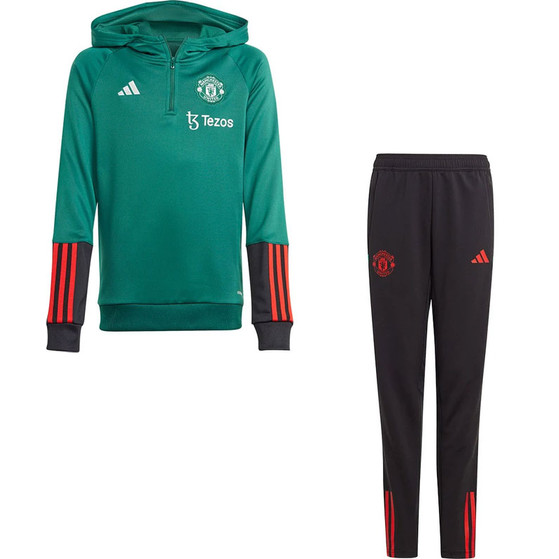 adidas Manchester United TK Hoody Trainingspak Kids