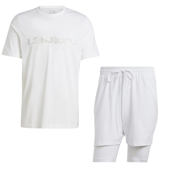 adidas Wimbledon London Set Heren