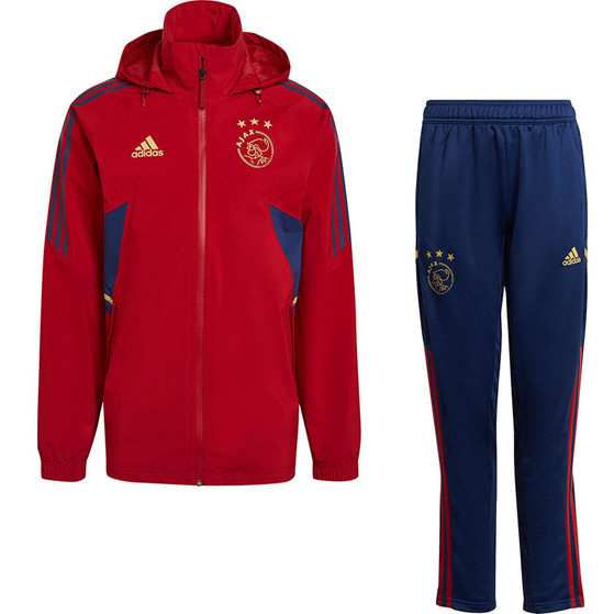 adidas Ajax Rainjacket Trainingspak