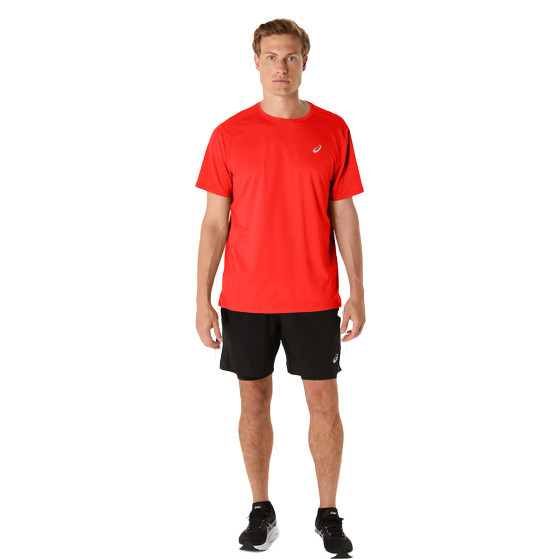 ASICS Shirt 2in1 Short Set Heren