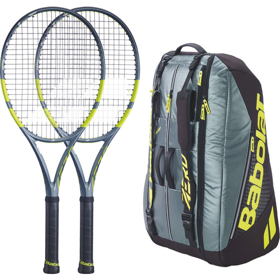 Pure Aero 2-Pack + Racketbag 12