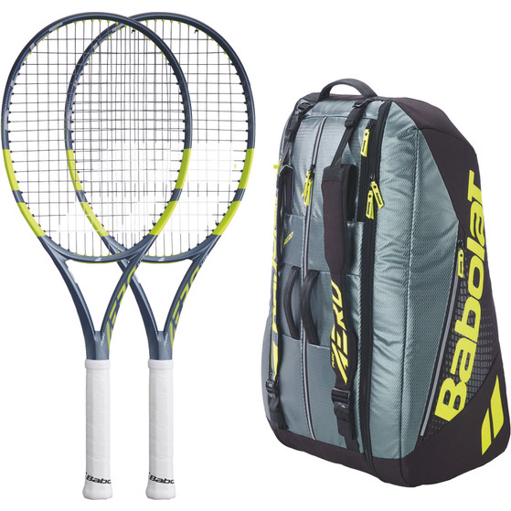 Pure Aero Super Lite 2-Pack + Racketbag 12