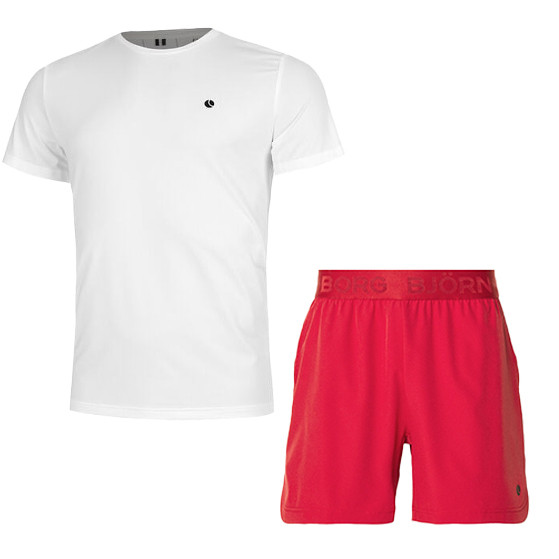 Björn Borg Ace Performance Tee Set Heren