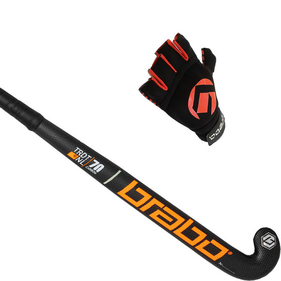 Brabo Traditional Carbon 70 MidBow inclusief handschoen