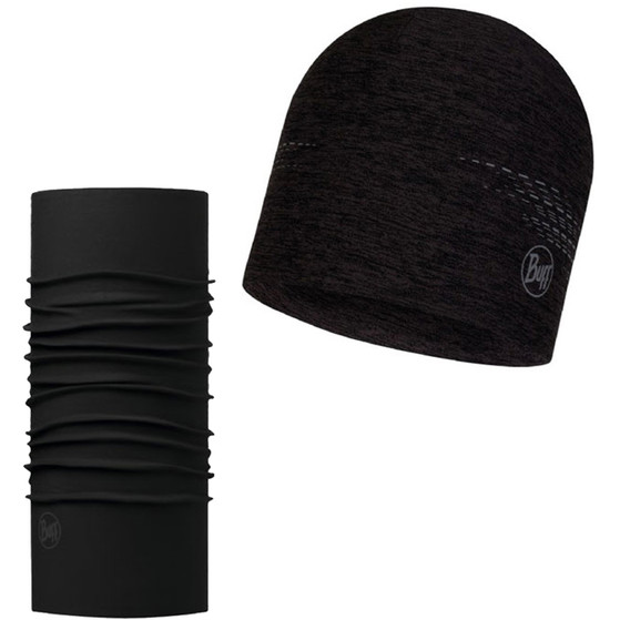 Buff Nekwarmer & Muts winterset