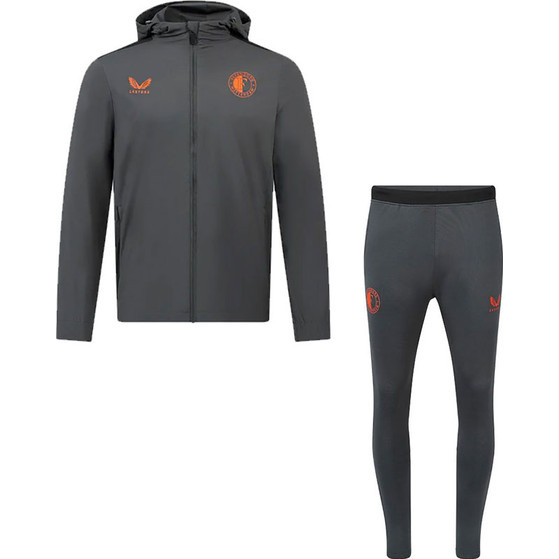 Castore Feyenoord Regenjack Trainingspak
