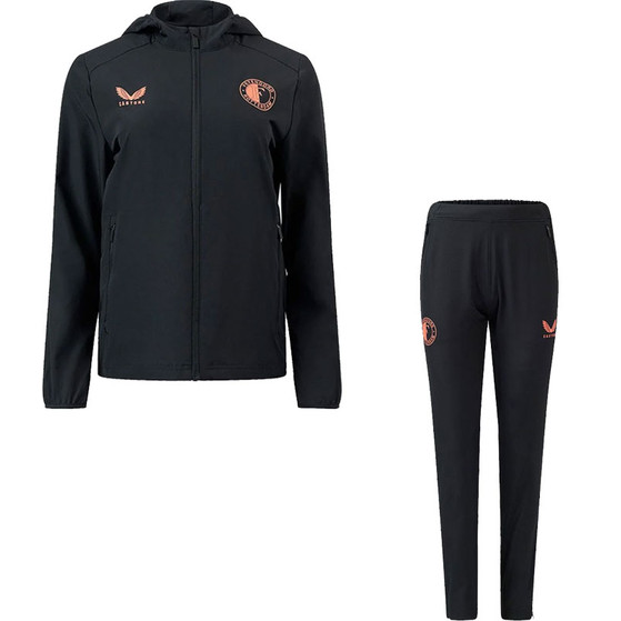 Castore Feyenoord Travel Hooded Tracksuit Dam
