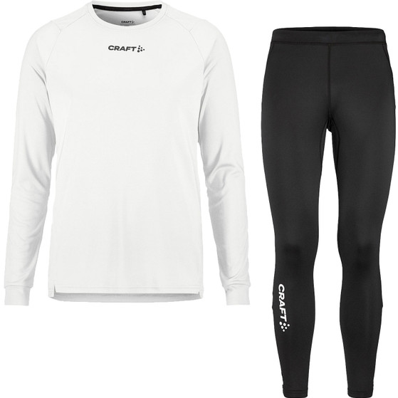 Craft Longsleeve Legging Zip Set Heren