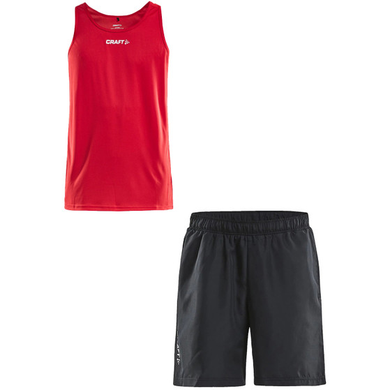 Craft Rush Singlet Short Set Herren