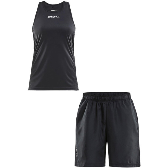 Craft Rush Singlet Short Set Damen