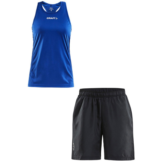 Craft Rush Singlet Shorts Set Dam
